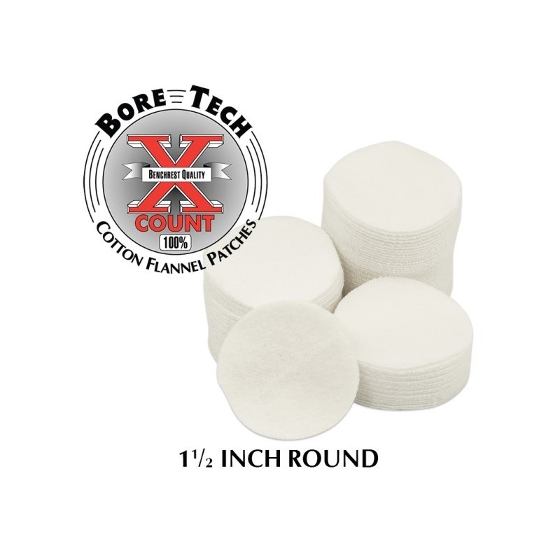 Bore Tech Poetsdoekjes 1-1/2" round 500 stuks